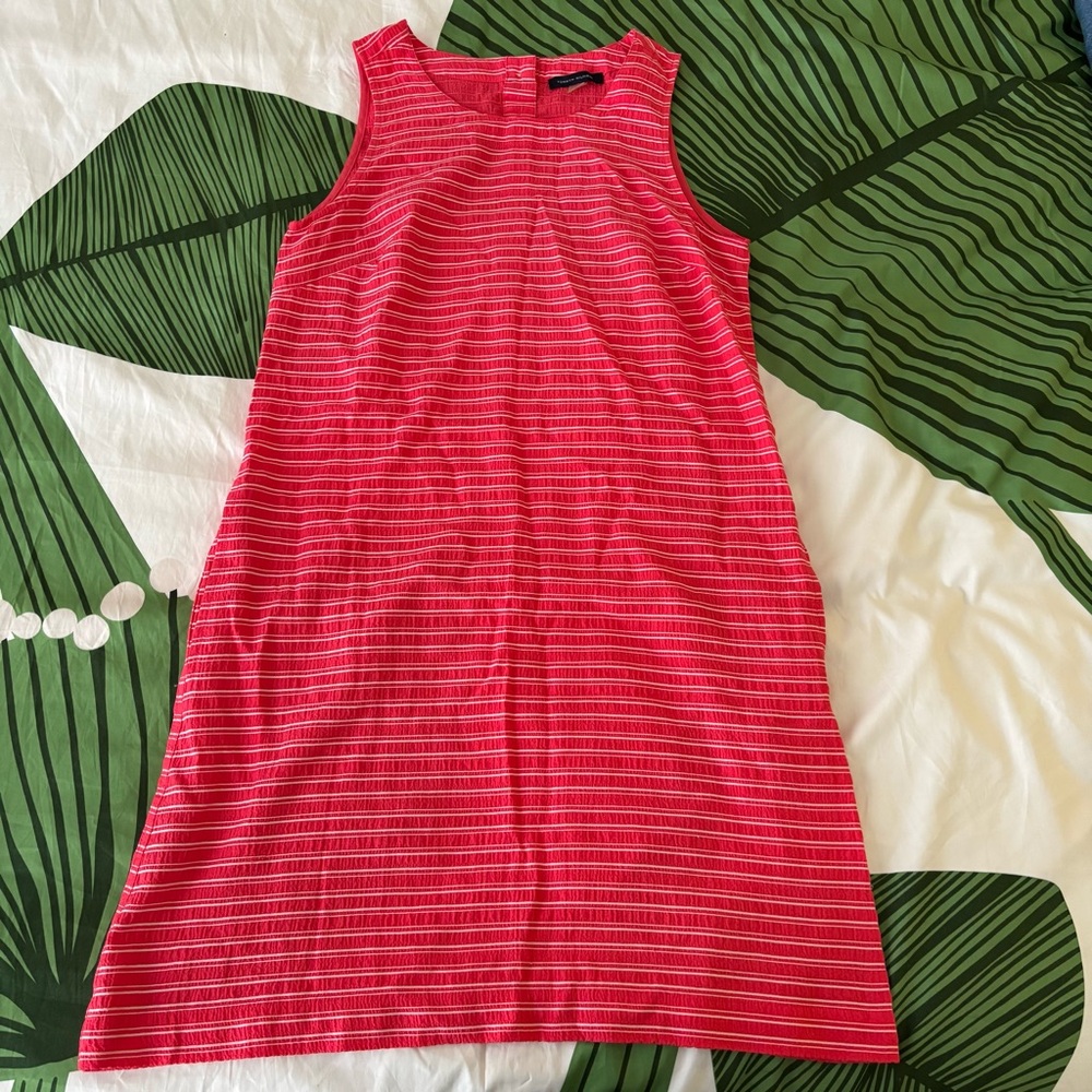 Tommy Hilfiger Red striped dress size 4